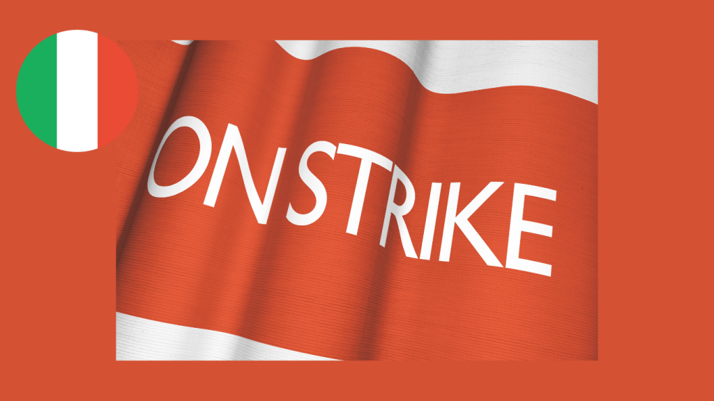 Italy's National Strike on Friday