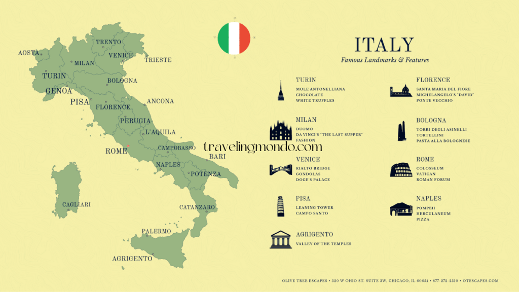 Italy Map 